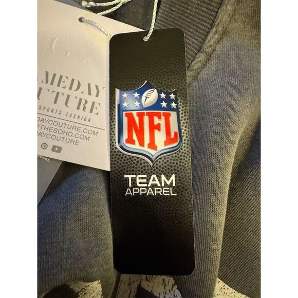 Detroit Lions Unisex XL Gray Crewneck Sweatshirt - Picture 4 of 7